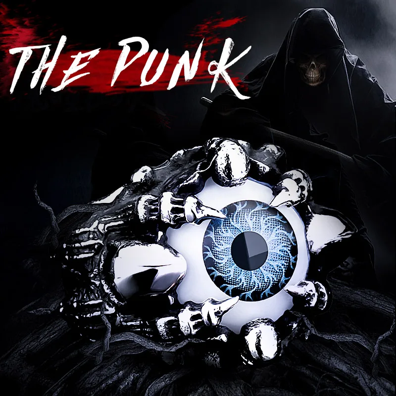 

steel soldier New Design High Quality Claw Fake Eye Ring Men's Punk Party Jewelry Best Gift Wholesale Cheap Price