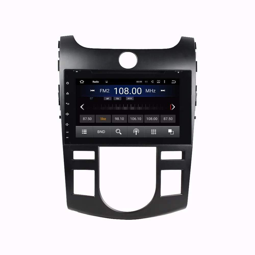 Quad core 2 din " Android 8,1 автомобильный DVD gps для Kia Форте Cerato 2008 2009 2010 2011 2012 радио 2 Гб Оперативная память Bluetooth WI-FI 16 Гб Встроенная память