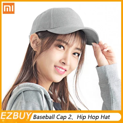 

Xiaomi Youpin Solid Color Baseball Cap 2 Hip Hop Hat - Light Gray/Black