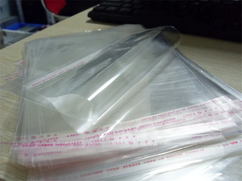 

40x60cm 100pcs/lot Big OPP Self Adhesive Seal bags - All Clear plastic poly pouches resealable, Fabric / T-shirts packaging sack
