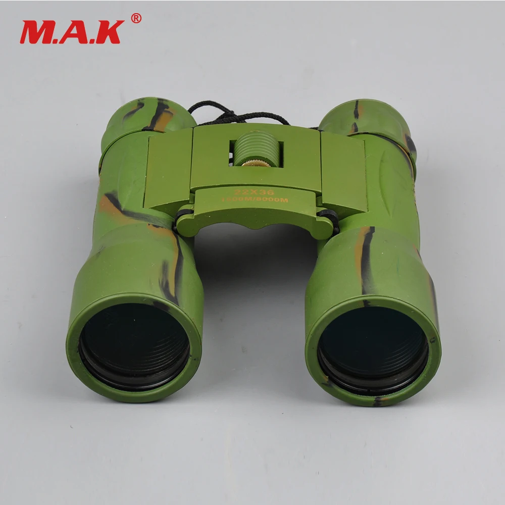 

22x36 Binoculars Telescope Folding Roof Prism with Long Range 1500M/8000M in Army Green Wide Vision Professional Hunting