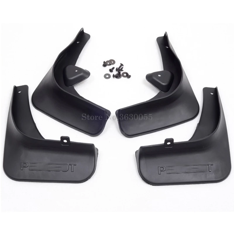 

For Peugeot 408 2010-2014 fender Mud flap Mud Flaps Flap Splash Guards Mud guards