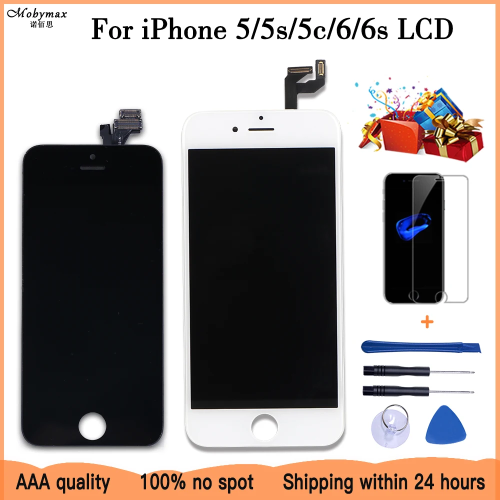 

100% Test Work Touch Screen For iPhone 5 5s 5c 6s LCD display Digitizer Assembly Replacement Module For iPhone 6 Fast Shipping