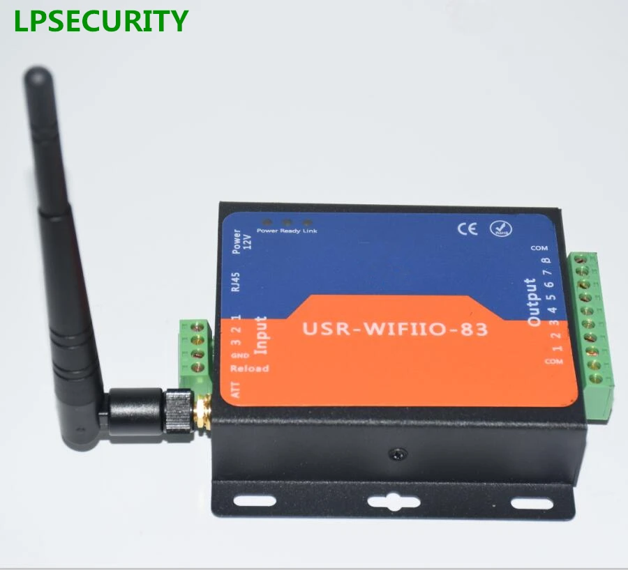LPSECURITY Wifi Relay Board module 8 Outputs 8 Inputs I/O LAN RJ45 remote control switch
