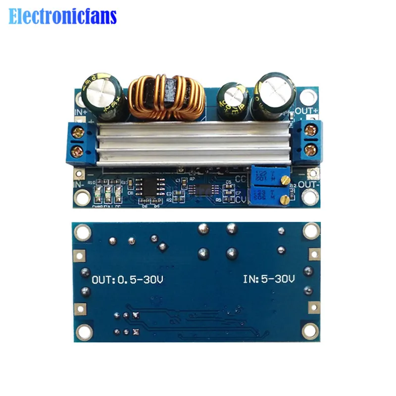 

3A 35W DC-DC Auto Buck Boost Step Up/Down Module Power Supply Module Output Adjustable