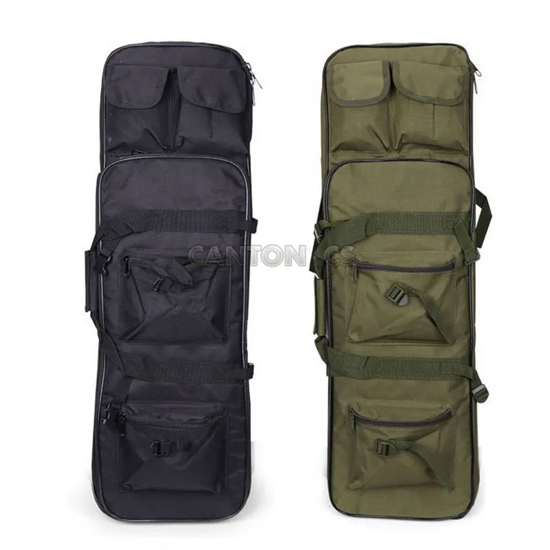 

Outdoor Military Rifle Hunting Backpack Tactical Airsoft Nylon Square Carry Dual Rifle Soft Bag Gun Protection Case 85 100 120