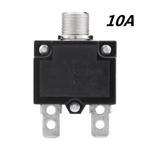 AC 125/250V Reset Thermal Switch Circuit Breaker Over Current Overload
