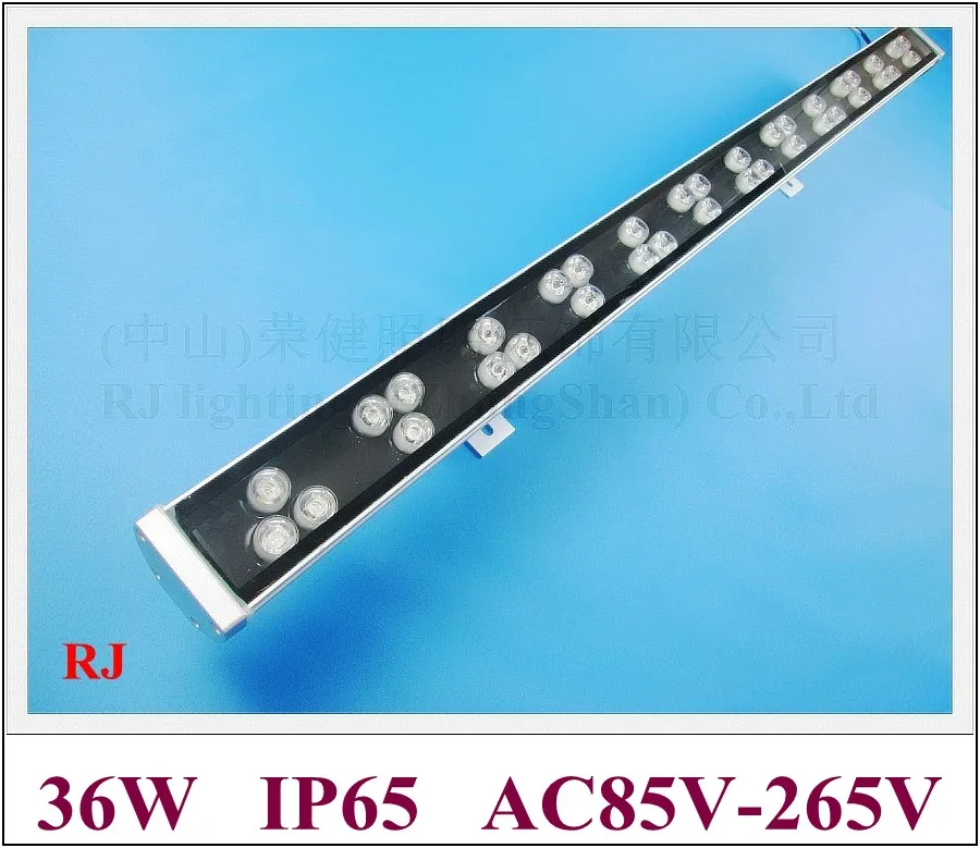 

LED wall washer Triangle style wash wall LED lamp staining light 36W RGB and Monochrome IP65 36LED 36*1W aluminum CE