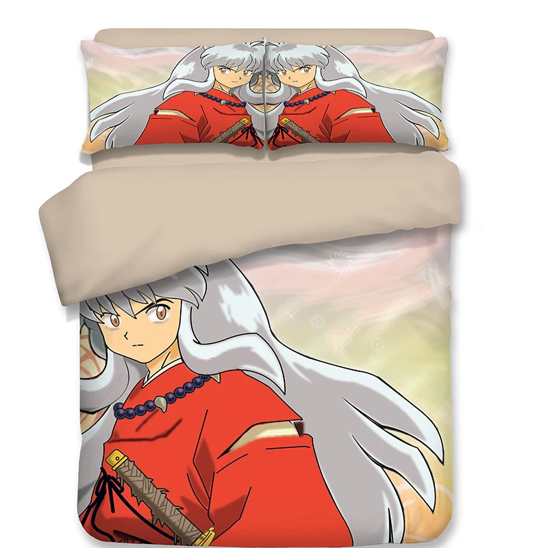 Buy Japanese anime Inuyasha bedding sets pillow cases