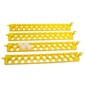 

6 Pcs 22 Holes Bird Eggs Incubation Trays Automatically Turn The Eggs Quail Incubator Egg Tray Poultry Incubation Equipment
