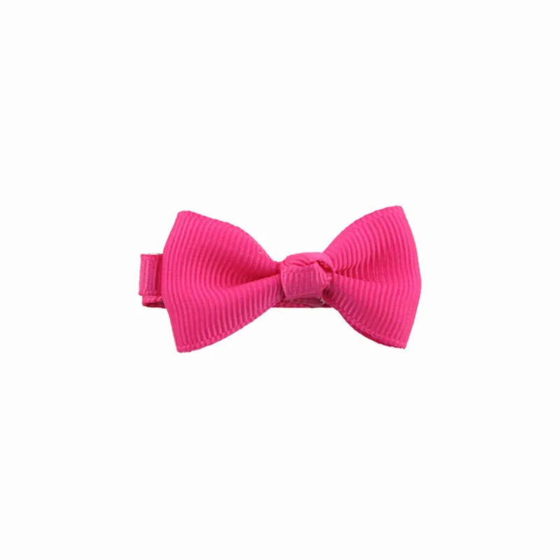 Fashion Baby Girl Ribbon Mini Hair Clip Pin Accessories For Children Hair Bow Barrette Hairpin Sweet Girls Hairgrip Headwear (13)