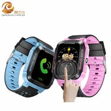 Heiße neue handgelenk smart watch kinder studenten locator tracker anti-verlorene smartwatch für iphone android ios mit beleuchtung