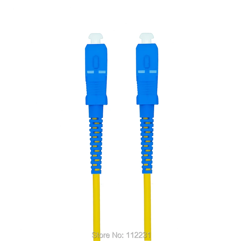 

3Meters SC/PC-SC/PC,3.0mm,Singlemode 9/125,Simplex,Optical Fiber Patch Cord Cable,SC to SC