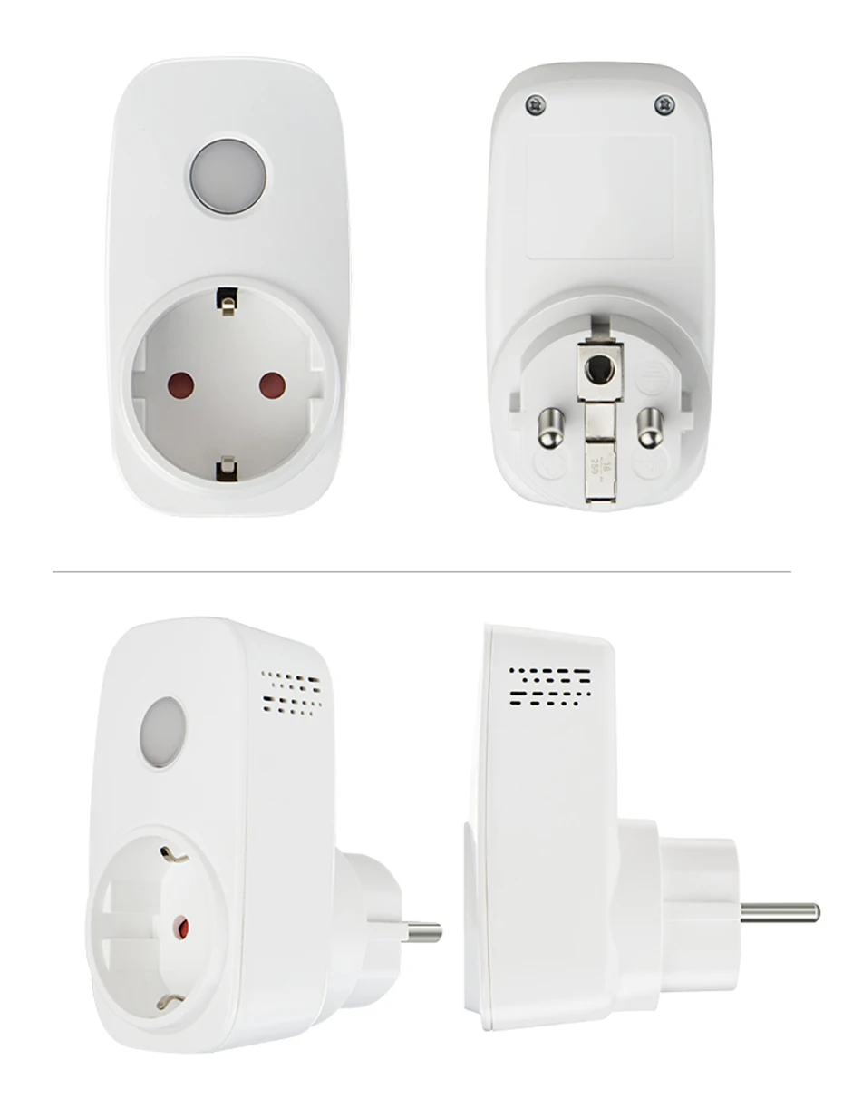 EU version smart plug socket details 
