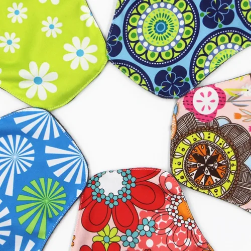 Reusable Washable Menstrual Pad Bamboo Sanitary Menstrual Mama Pad Bamboo Cotton Cloth Feminine Hygiene Panty Liner Towel Pads Islamabad