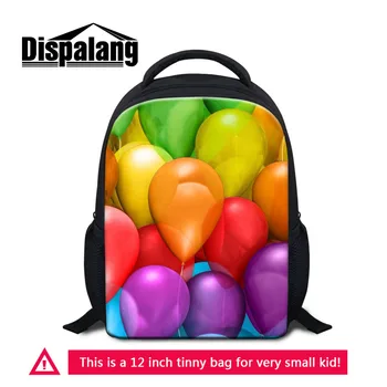 

Dispalang Colorful Mini Backpack Balloon Print School Bag for Kindergarten Casual Kids Travel Backpack Girls Boys Small Book Bag