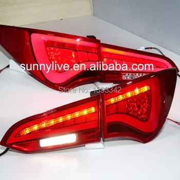 

For Hyundai New Santa Fe IX45 LED Tail lamp 2013-2014 year Red Color WH