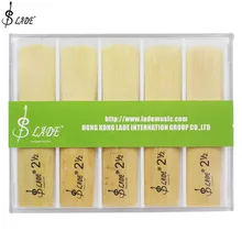 Слейд 10 шт./кор. Alto быть саксофона Рида бамбук 2-1/2 альт саксофон тростник прочность 2,5 музыкальный инструмент Запчасти и аксессуары