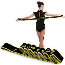 1 шт. эластичная ткань Гимнастика Для Взрослых латинские тренировочные ленты Пилатес Йога Стрейч Фитнес резинка 90*4 см