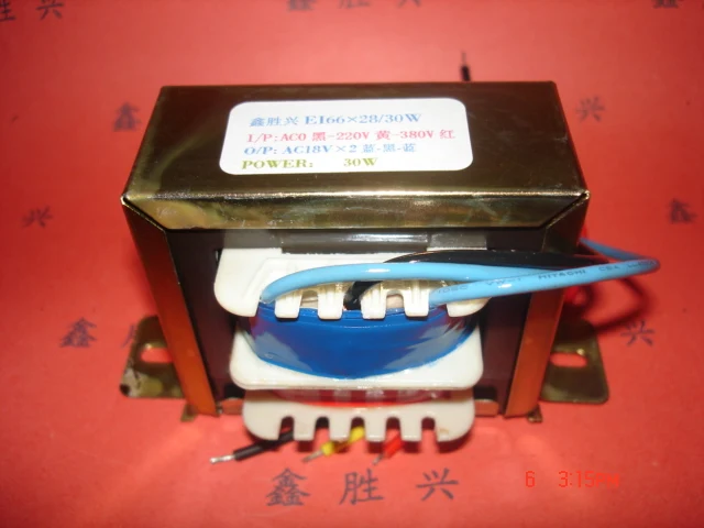 18V 0 0.8A трансформатор 220V 380V вход 30VA EI66 * 28 сварочный аппарат инвертор