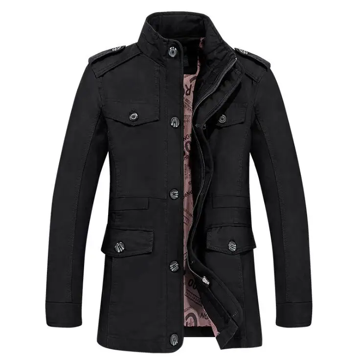

Men's 2019 New Spring Autumn New Military Army Bomber Fashion Casual Jacket Coat 0603-005