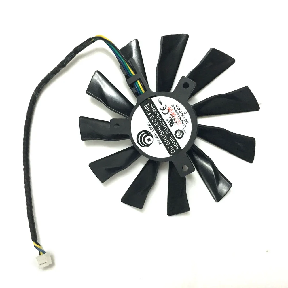 GTX1060 GTX1070 R7 260X GPU Вентилятор охлаждения графического процессора для Radeon 2GD5 OC GeForce GTX