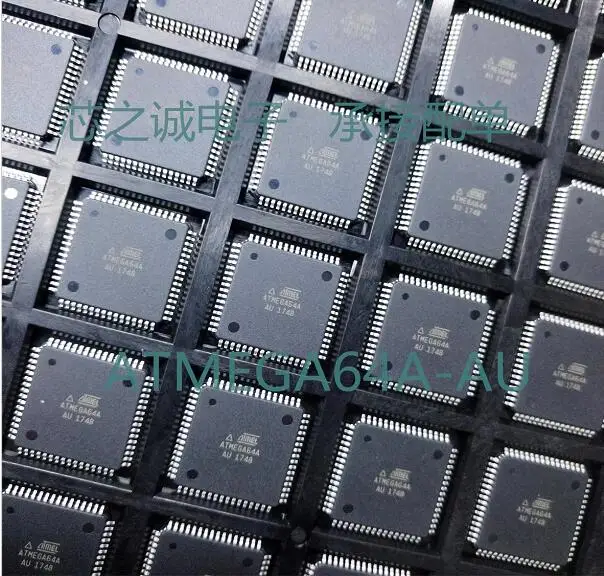 

10pcs/lot ATMEGA64A-AU ATMEGA64A ATMEGA64AAU ATMEGA64 IC MCU 8BIT 64KB FLASH 64TQFP