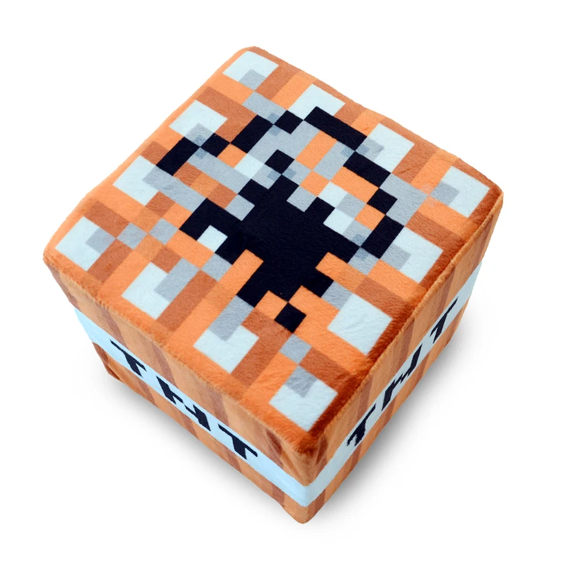 20cm Minecraft TNT Plush Toys Cartoon Game Square Stuffed Toys Pillow Minecraft Bomb Soft Plush Toy for Kids Children Xmas Gifts 20cm Minecraft TNT Plush Toys Cartoon Game Square Stuffed Toys Pillow Minecraft Bomb Soft Plush Toy for Kids Children Xmas Gifts