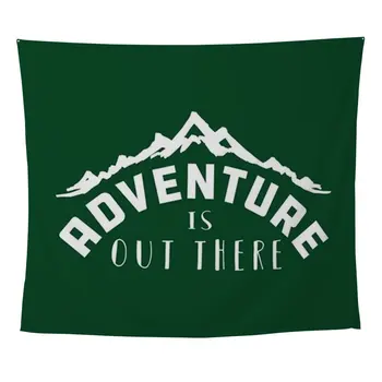 

Adventure Is Out There Wall Tapestry
