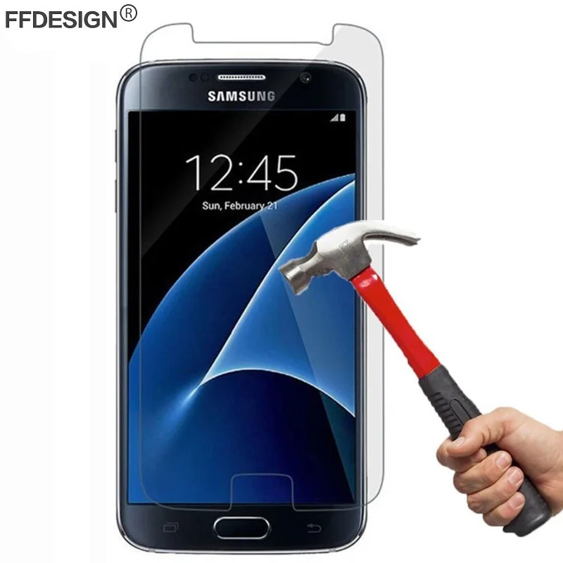 

2x Tempered Glass Screen Protector Film Foil for Samsung Galaxy Xcover 4 3 S7 S6 S5 Active S4 S3 Mini Glass Protection Film