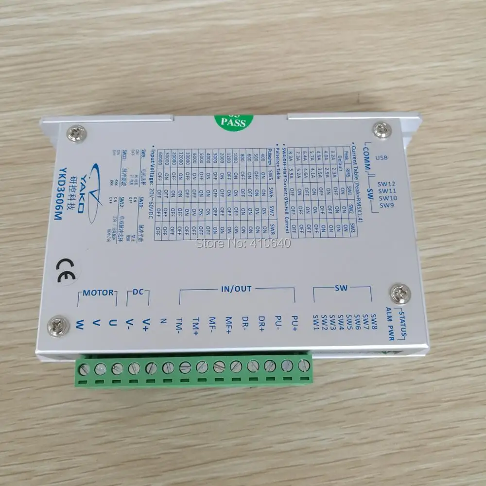 Настоящий шаговый двигатель YAKO YKD3606MA YKD3606M для NEMA 17 NEMA23 NEMA24 NEMA34 с напряжением от 24
