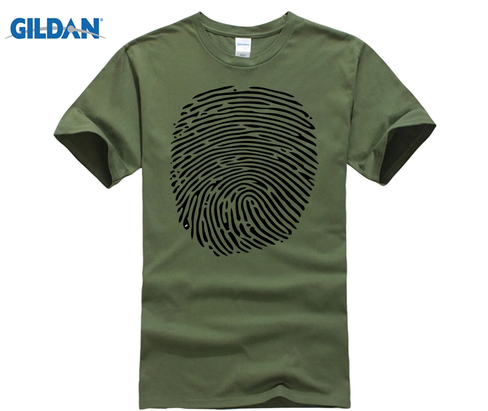 

2019 Fingerprint T-Shirt Forensic Science Ink Graphic Tee