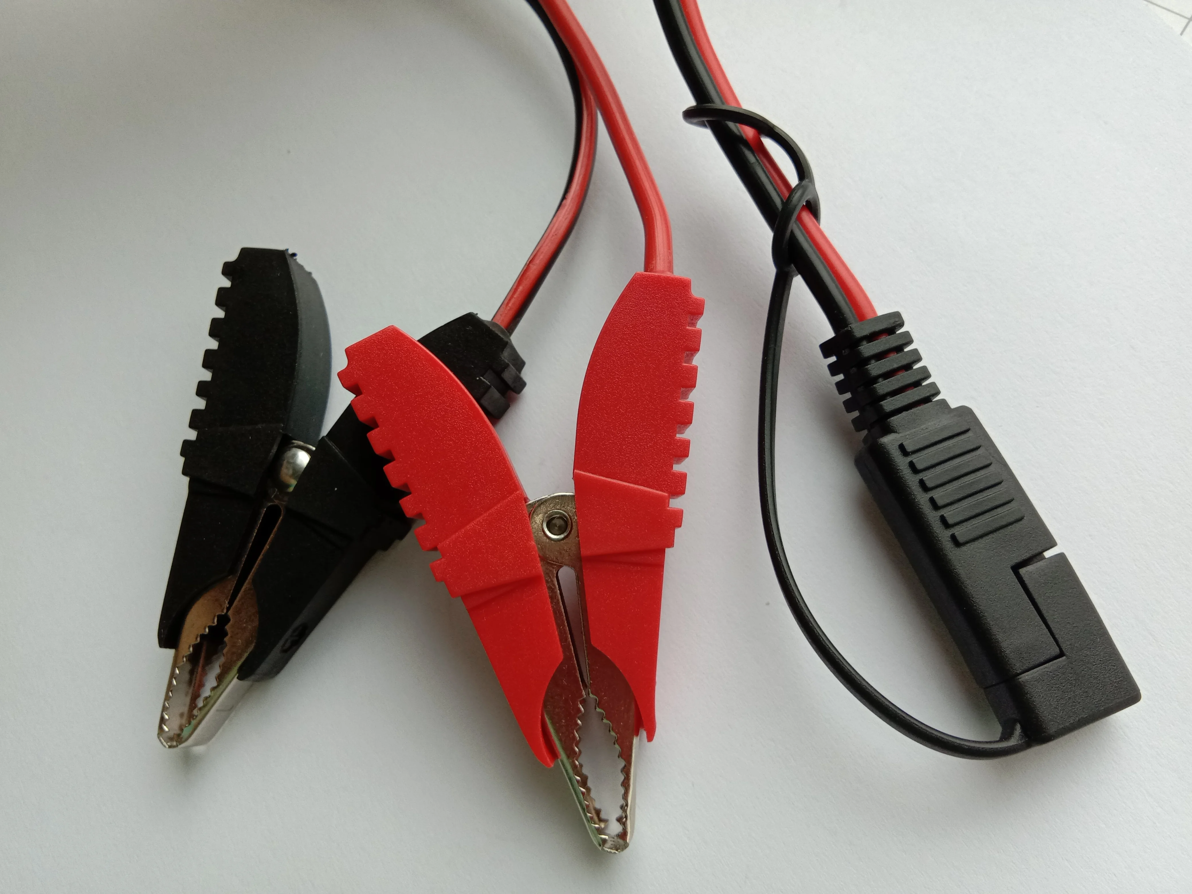 

1 Pcs SAE to Butterfly Clip DC Power Automotive Connector Extention Cable 1m