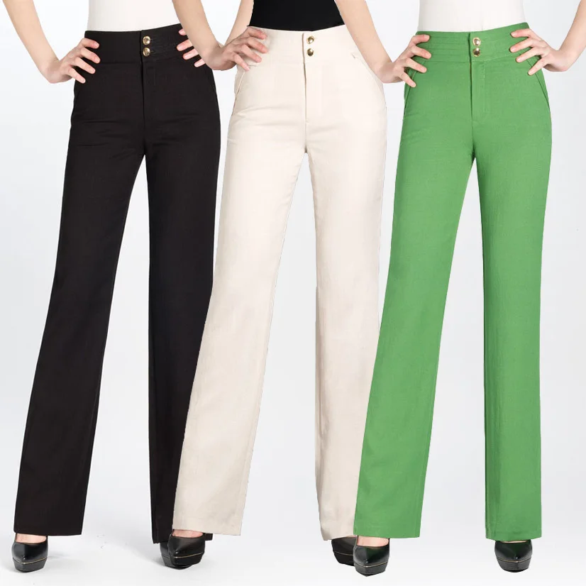 girls straight pants