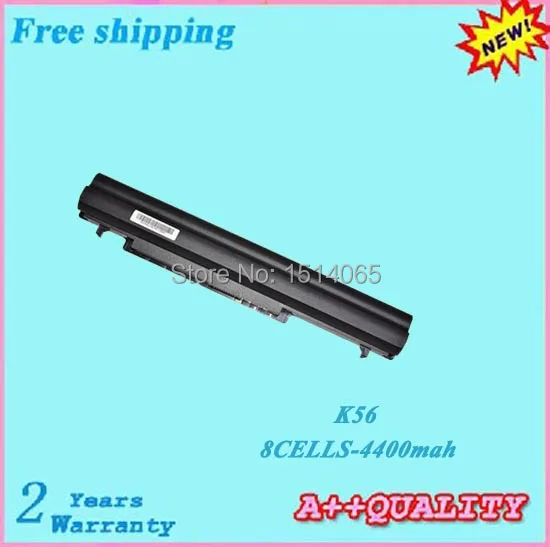 

14.8V 4400mah A41-K56 A42-K56 Laptop battery For ASUS S56 Ultrabook S56C S56CA S56CM battery