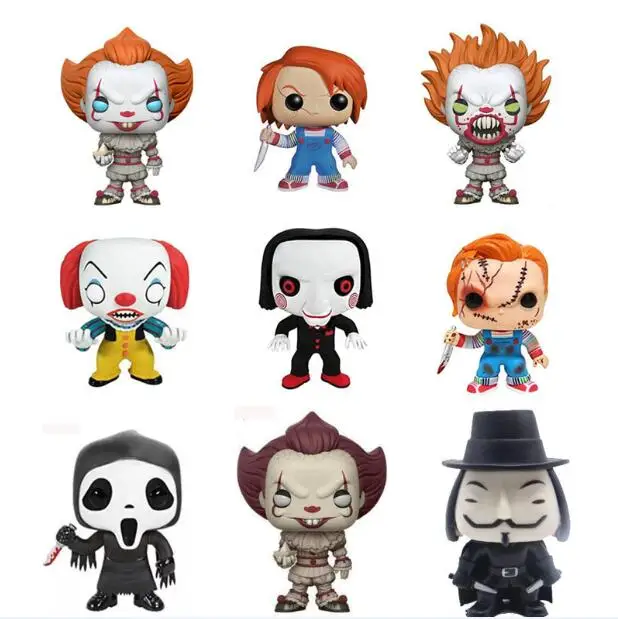 Funko POP аниме фильм Стивен Кинг Джокер клоун ПВХ фигурка Коллекционная модель