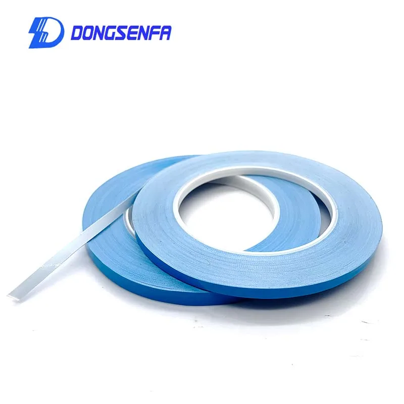 

DONGSENFA 25m 5/8/10/12/15mm Width Transfer Tape Double Side Thermal Conductive Adhesive Tape for Chip PCB LED Strip Heatsink
