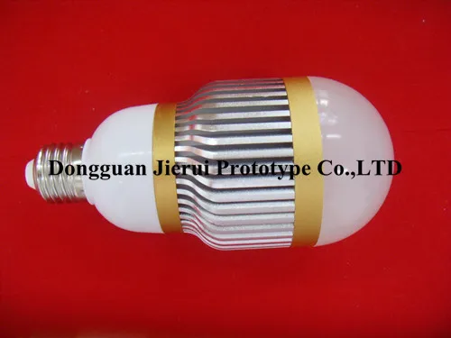 

Rapid prototype of LED lampshade with surface of PVD coating and UV coating