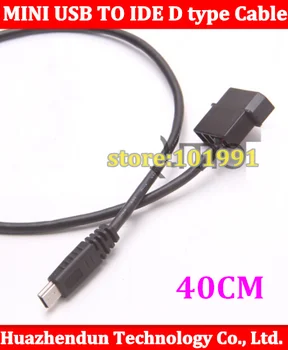 

2pcs New 40CM mini USB to IDE D type extention power Cable computer power adapter MP3 power supply