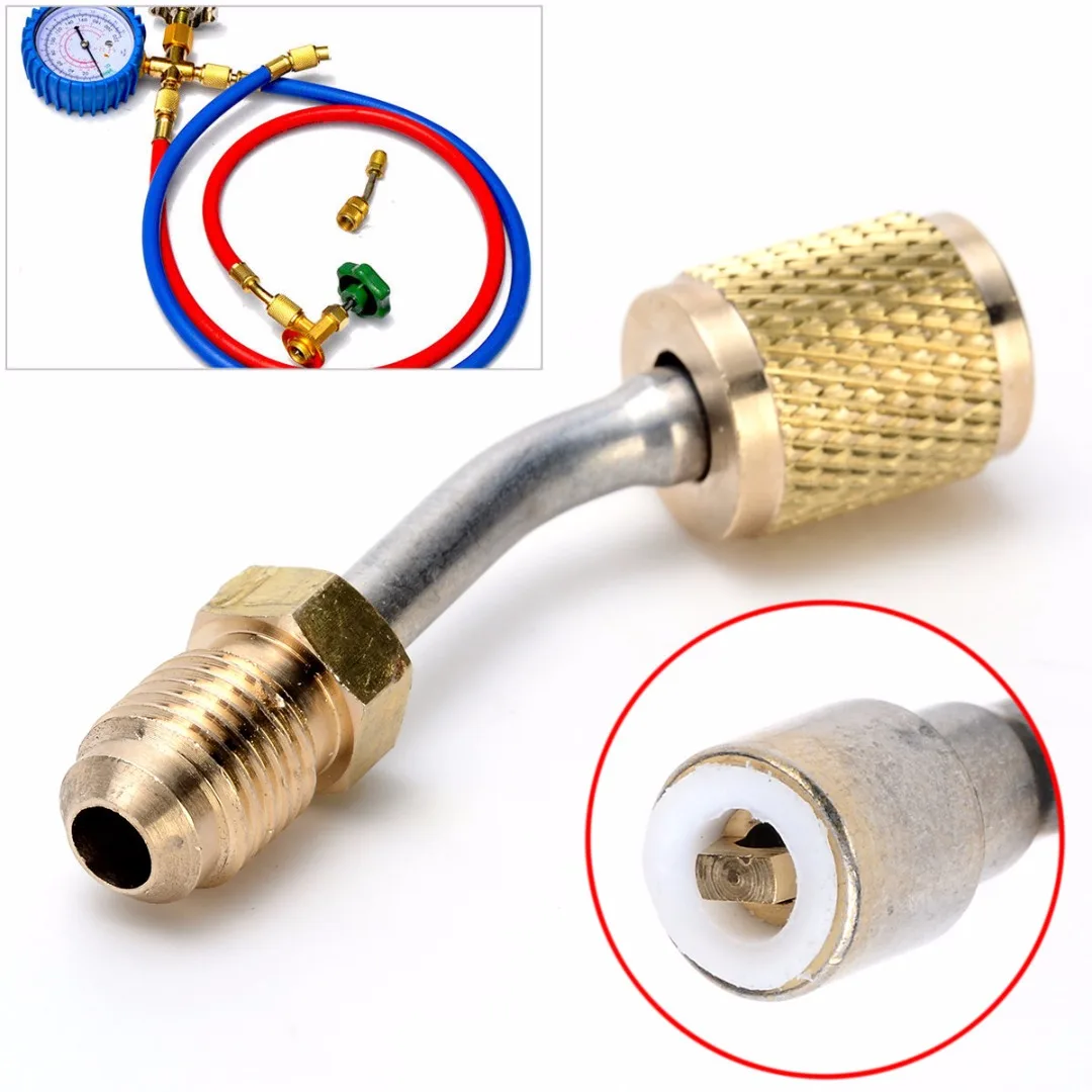 R410a адаптер 5/16 &quotSAE Female to 1/4&quot SAE Male Mayitr высокопрочный кондиционер сплит для