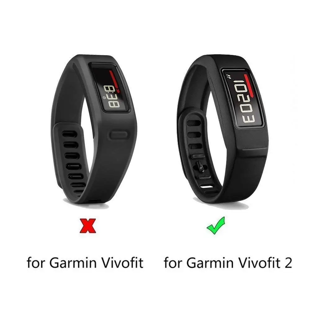 Силиконовый ремешок Honecumi для Garmin Vivofit 2 сменный Браслет с пряжкой