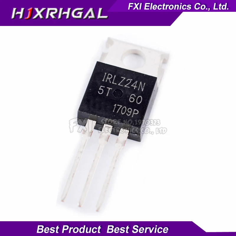 

10PCS IRLZ24NPBF IRLZ24N IRLZ24 TO-220 TO220 MOS FET transistor