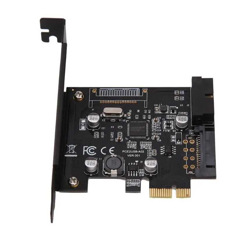 PCI Express SATA3.0 порт SATA III 6 г расширения адаптер карты контроллера USB 3,0 19 pin разъем и 15-pin SATA Мощность