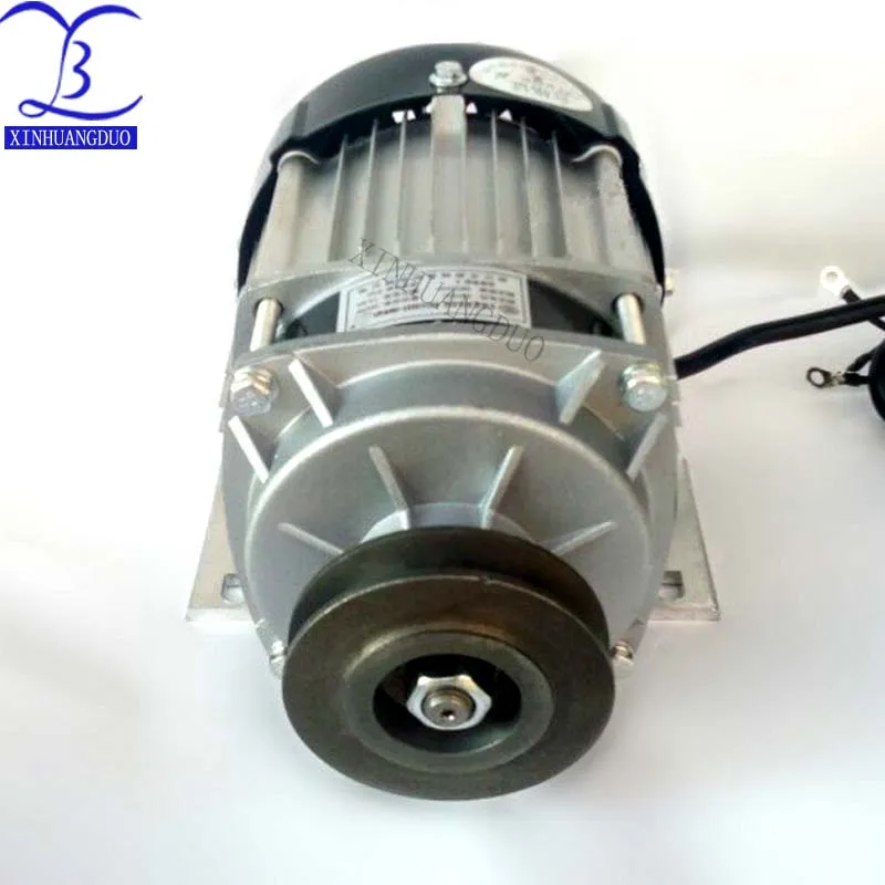350W 500w 650W 750W DC 48V / 60v ременной шкив бесщеточный двигатель постоянного тока