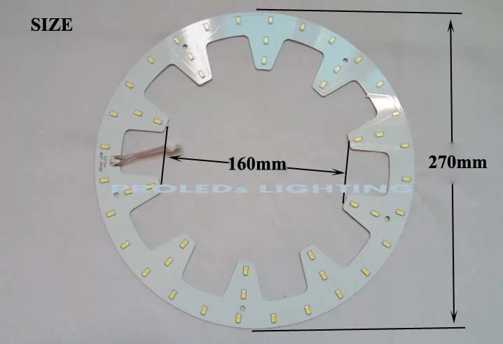 Высокое качество супер яркий 5730smd 2400lm 24 Вт Магнитный круговой СВЕТОДИОДНЫЙ потолочный светильник диск светодиодный techo равный 60 Вт флуоресцентная 2D трубка