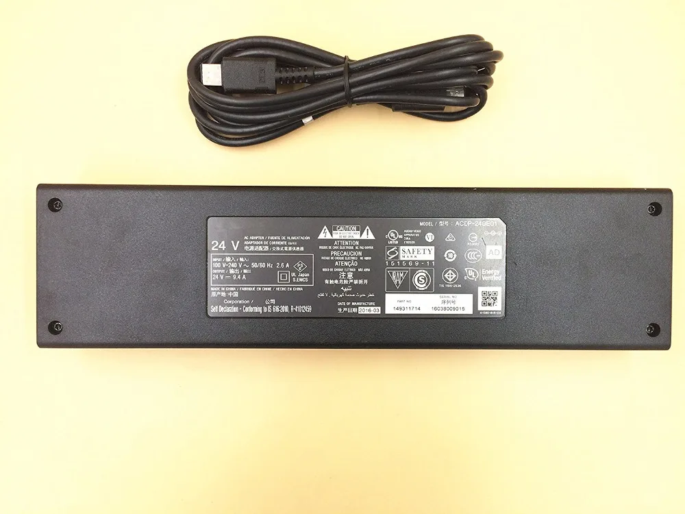 24V 9.4A AC Adapter Power Supply ACDP 240E01 FOR Sony 4K Ultra HDTV