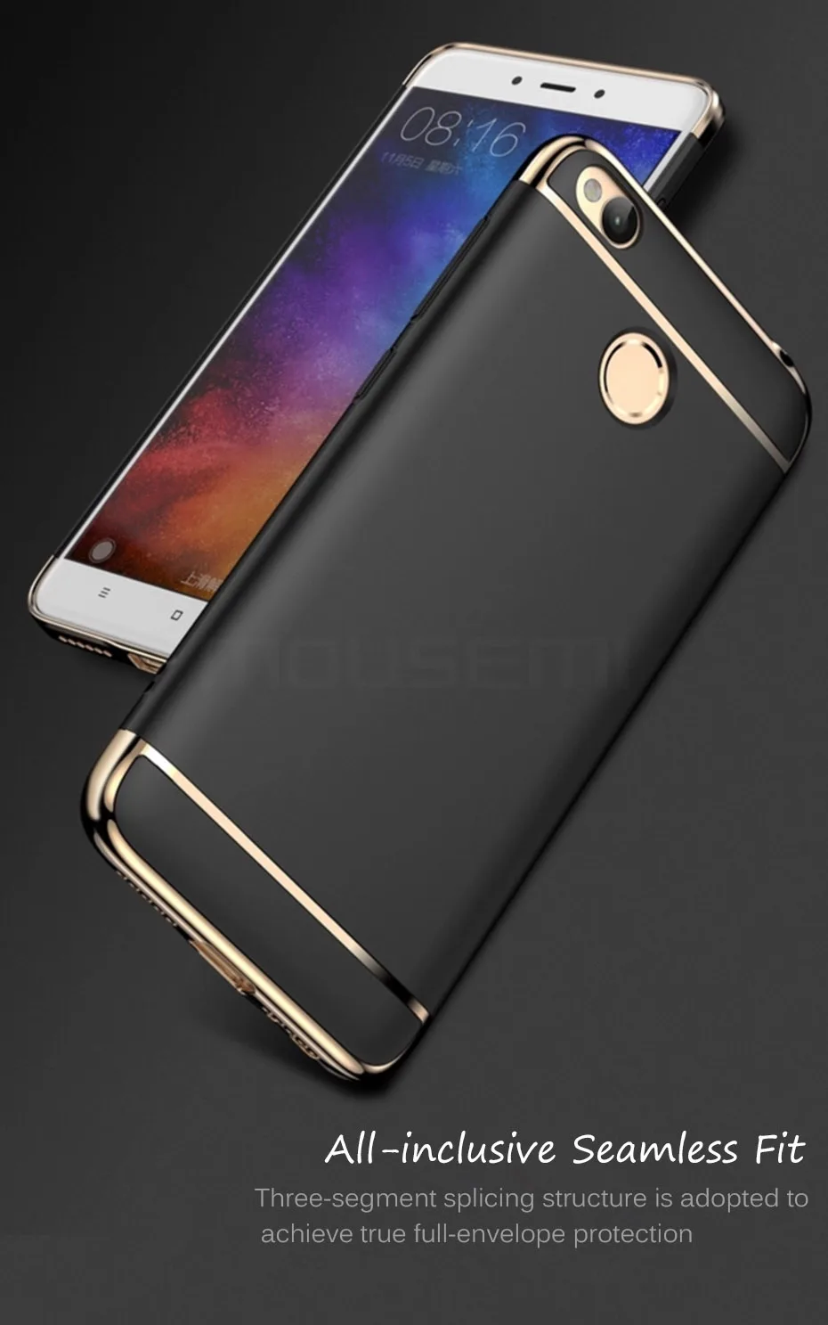 MOUSEMI Case For Xiaomi Redmi 5a Prime 4x Note Case on Plastic Hard PC Phone Cases Full Cover For Xiaomi Redmi 4 4x Note 5a Case (4)