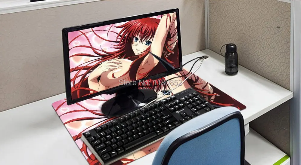 High School Dxd Characters Desk Mouse Pad Table Play Mat Rias Gremory Riasu Guremori 3 Anime Gaming Athletics Mouse Pad Mouse Pad Machine Mouse Pad Hubmouse Pad With Wrist Pillow