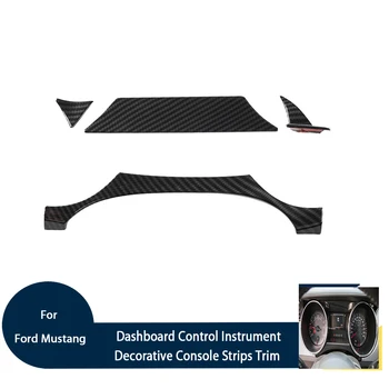 

100% Brand New Original Dashboard Central Control Instrument Decorative Console Strip Trim For Ford Mustang 2015-2017 Styling