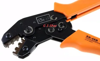 

TOOL SN-48B European bare terminal crimping pliers crimping pliers 2.8 4.8 6.3 plug spring High precision